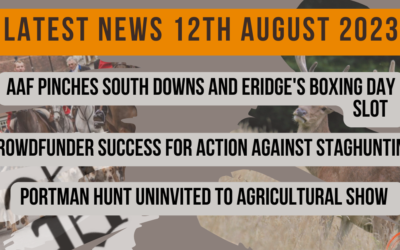 Latest News 12th August 2023